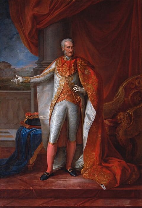 Portrait de Ferdinando I das Duas Sicílias