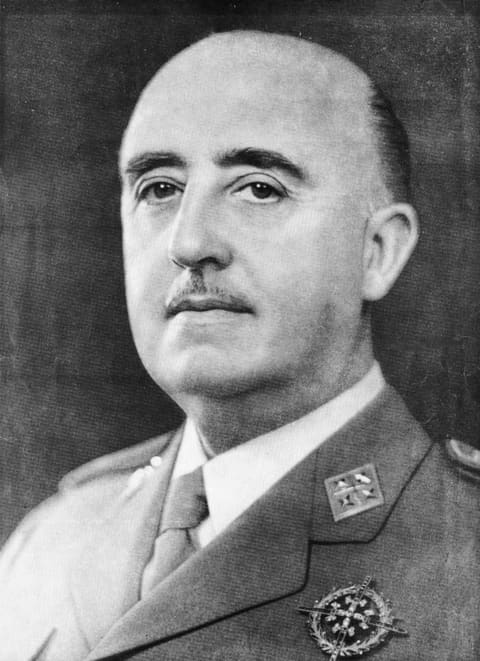 Portrait de Francisco Franco