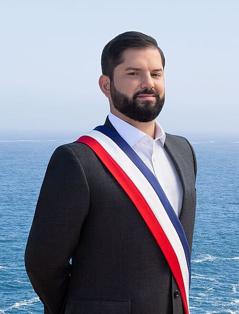 Portrait de Gabriel Boric