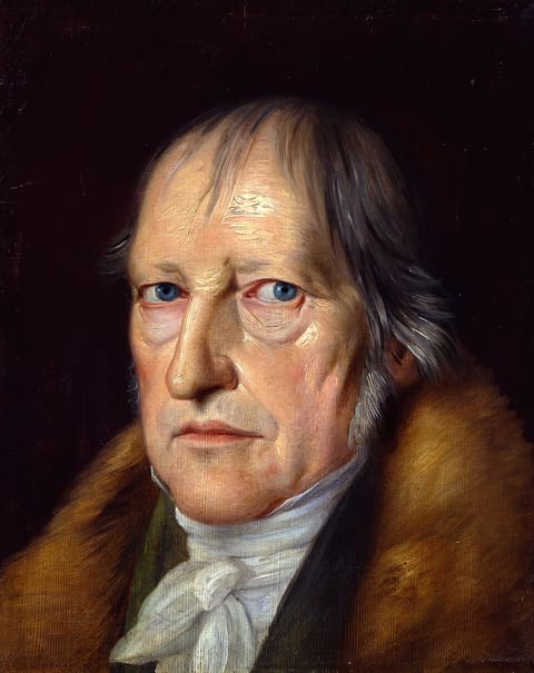 Portrait de Georg Wilhelm Friedrich Hegel