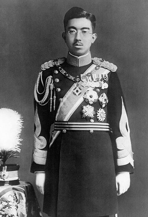 Portrait de Hirohito