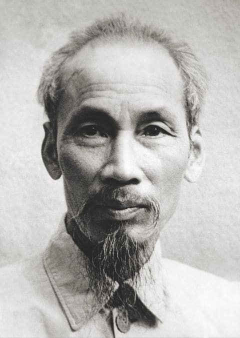 Portrait de Ho Chi Minh