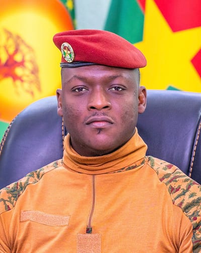 Portrait de Ibrahim Traoré