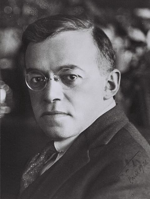 Portrait de Ze'ev Jabotinsky