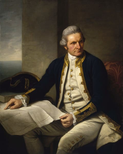 Portrait de James Cook