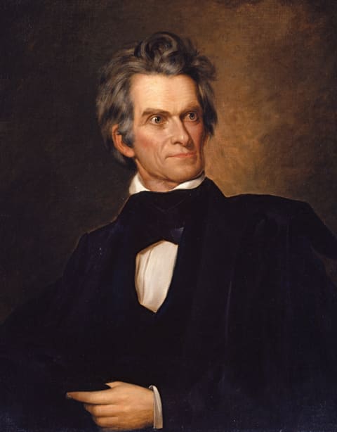 Portrait de John C. Calhoun