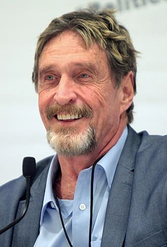 Portrait de John McAfee