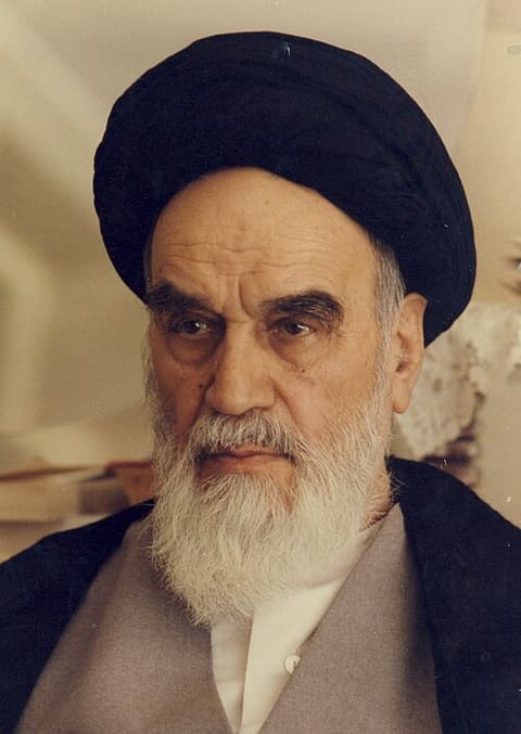Portrait de Ruhollah Khomeini