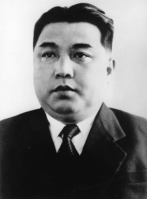 Portrait de Kim Il-sung