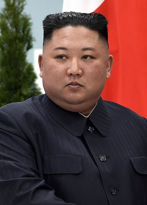 Portrait de Kim Jong Un
