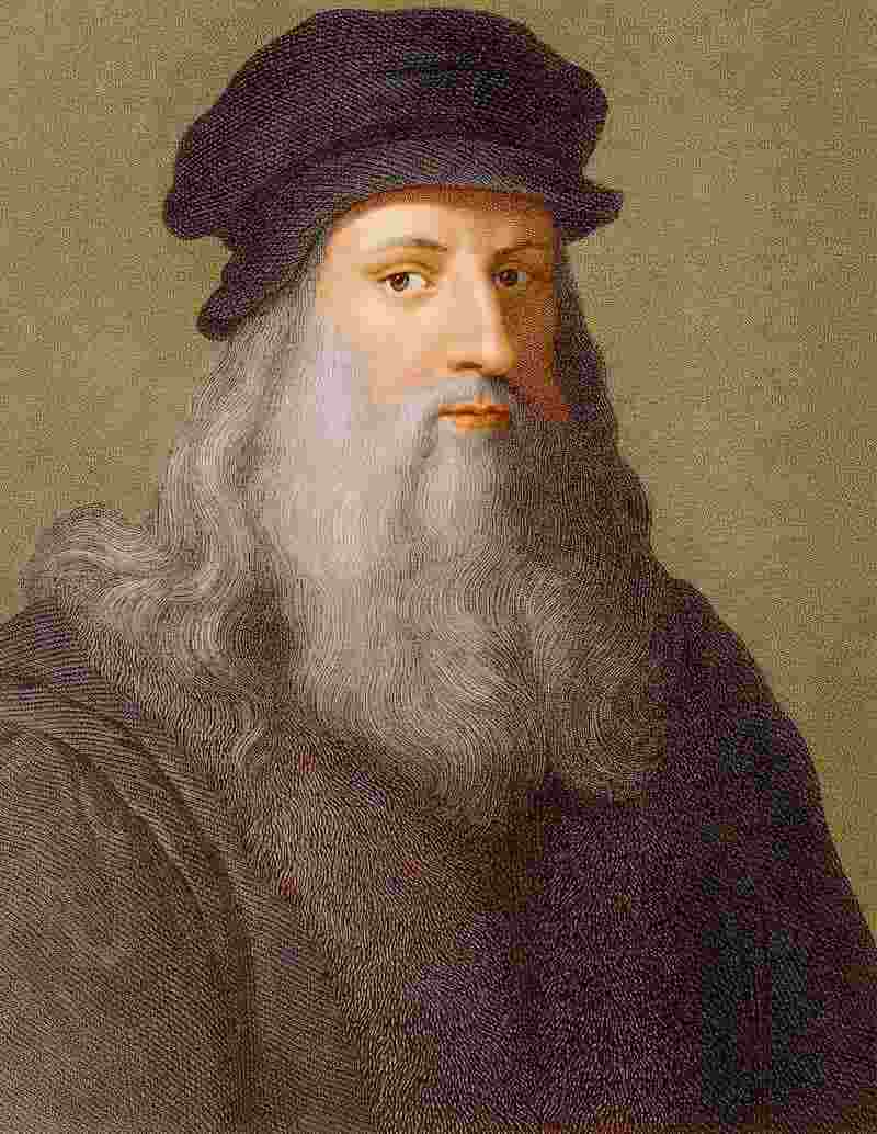 Portrait de Leonardo da Vinci