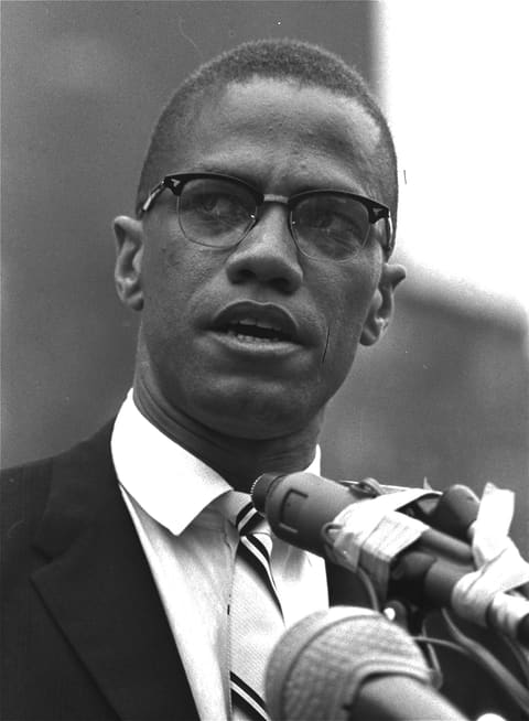 Portrait de Malcolm X