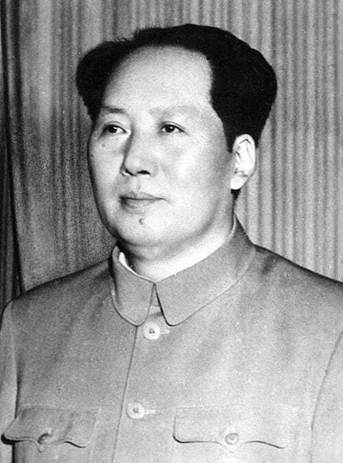 Portrait de Mao Zedong