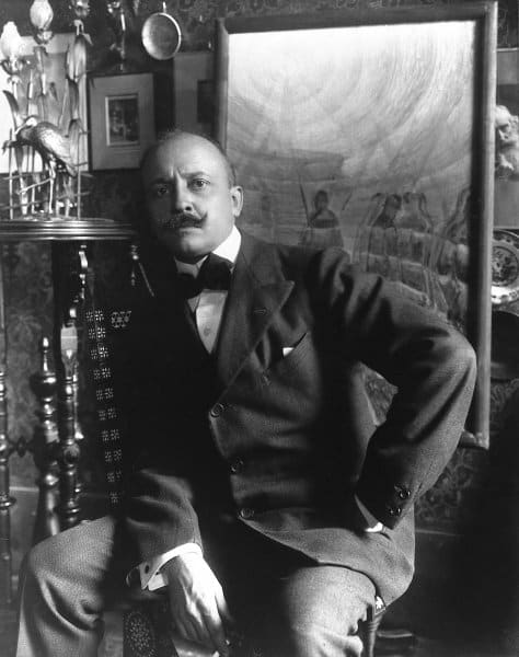 Portrait de Filippo Tommaso Marinetti