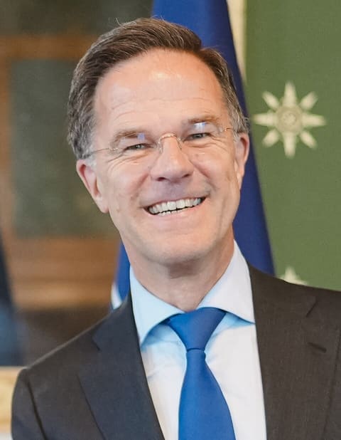 Retrato de Mark Rutte