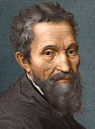 Portrait de Michelangelo Buonarroti