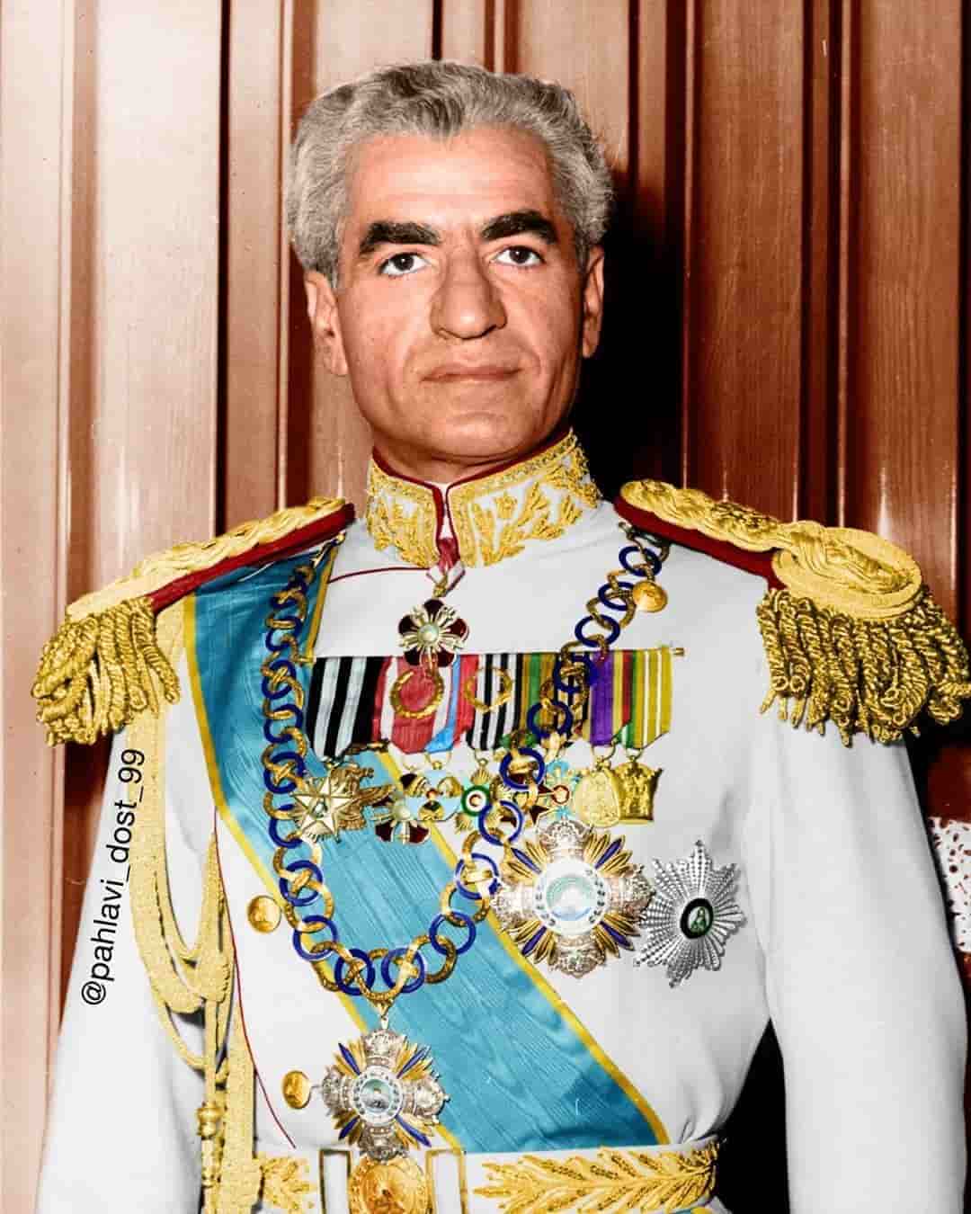 Portrait de Mohammad Reza Pahlavi