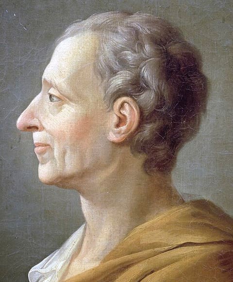 Portrait de Montesquieu
