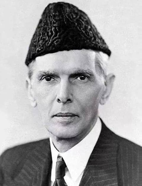 Portrait de Muhammad Ali Jinnah
