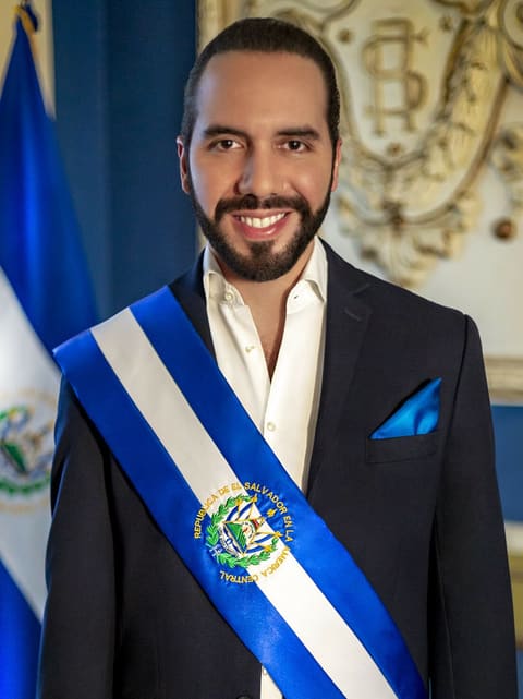 Portrait de Nayib Bukele