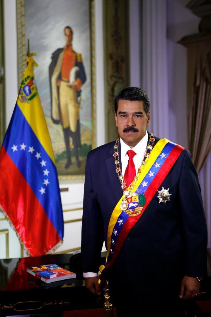 Portrait de Nicolás Maduro
