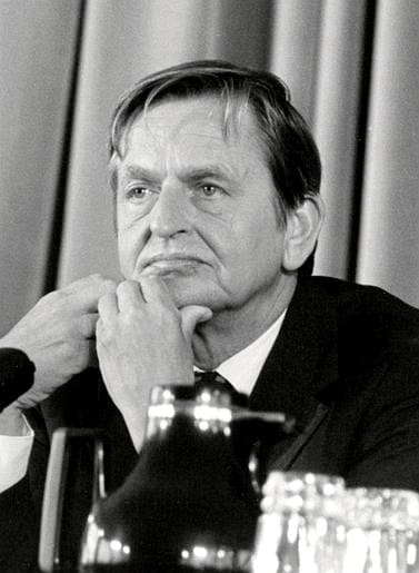 Portrait de Olof Palme