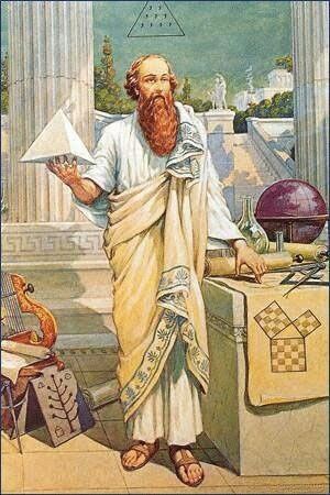 Portrait de Pythagoras