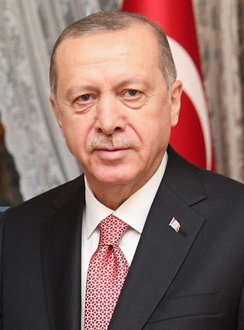 Portrait de Recep Tayyip Erdoğan