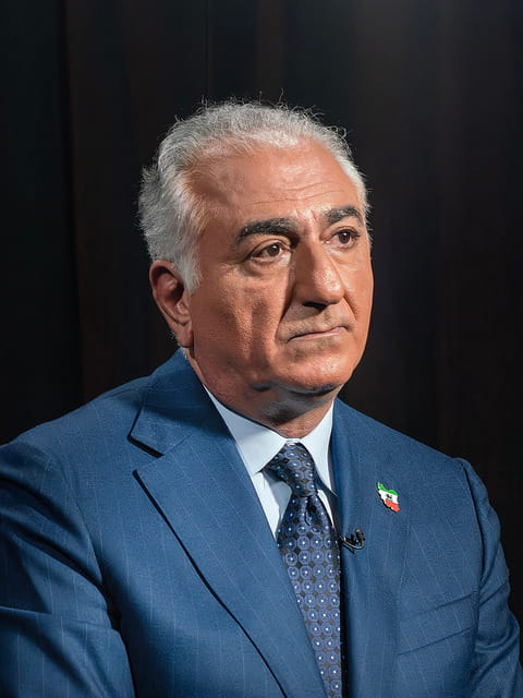 Portrait de Reza Pahlavi