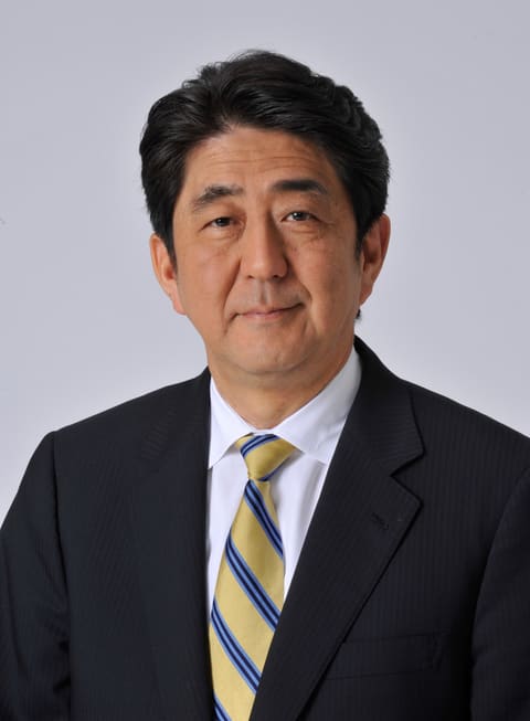 Portrait de Shinzo Abe
