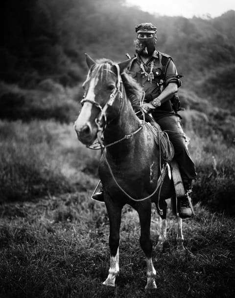 Portrait of Subcomandante Marcos