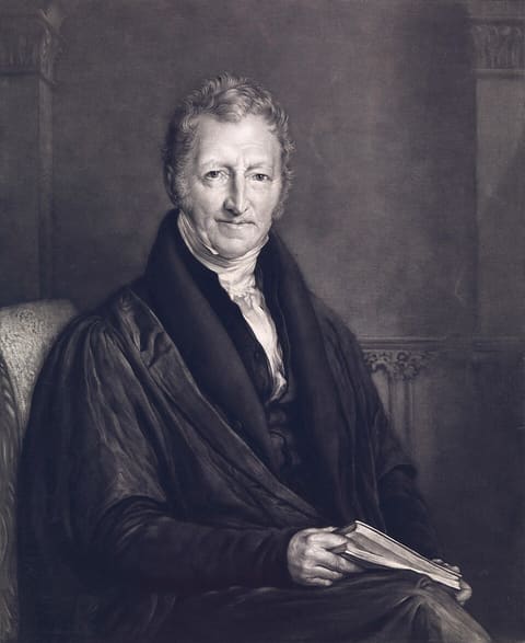 Portrait de Thomas Malthus
