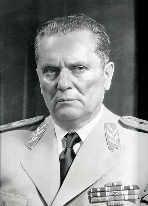 Portrait de Josip Broz Tito