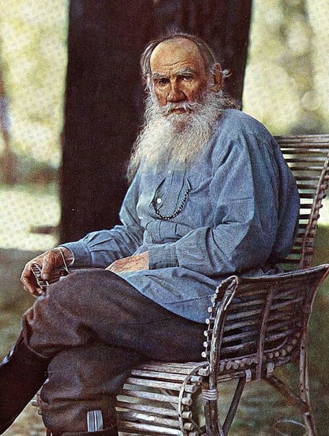 Portrait de Leo Tolstoy