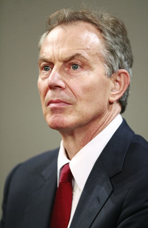 Portrait de Tony Blair