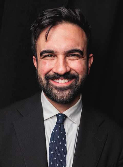 Portrait de Zohran Mamdani